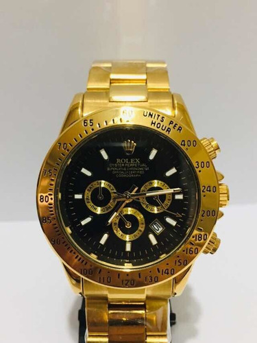 Relógio Daytona Gold Black