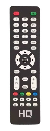 Controle Remoto Compativel Com Tv Hq Led Universal Completo