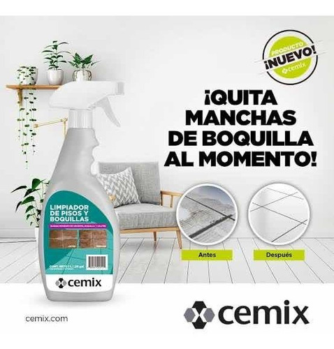 Imagen 2 de 2 de Limpiador Boquilla Cemix 1 Lt.