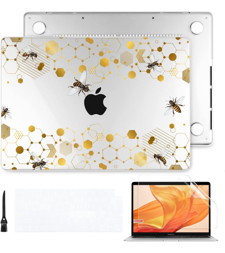 Funda Batianda Para Macbook Pro 14 M1 Pro/max +c/tec Honey