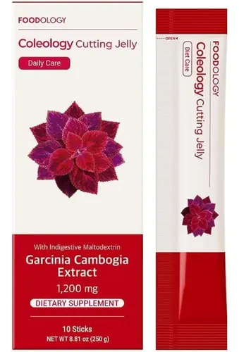 Foodology Minerals/vitamins Coleology Cutting Jelly Gummies