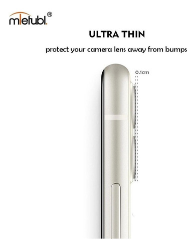 Imagen 4 de 7 de Lámina Vidrio Templado Cámara Para Apple iPhone 12 / Pro