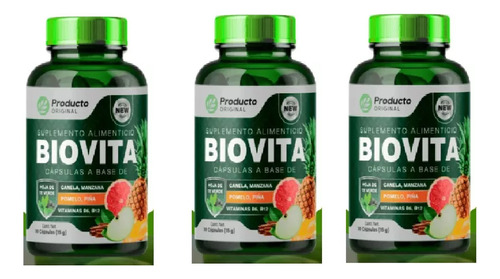 3 Biovita Aceleración Metabolismo 3 Pack 30 Capsulas Sfn