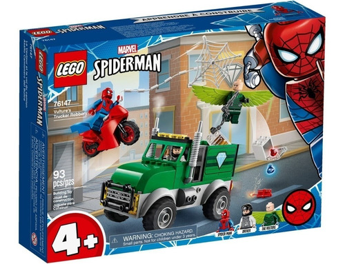 Lego Spiderman 76147 Asalto Camionero Del Buitre Original