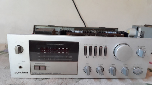 Gradiente Amplificador Stereo Super A Model 246 (sucata) (Usado)