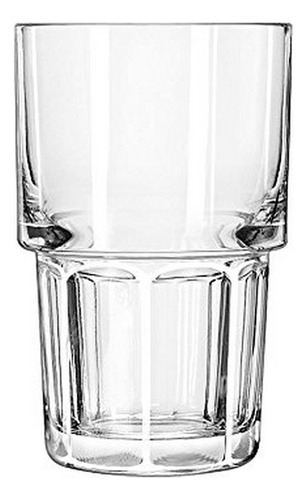 Libbey 15656 Gibraltar Apilable 9 Oz. Vaso Hi-ball - 36 / Cs