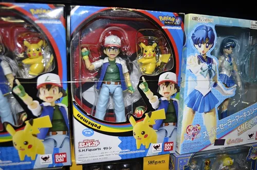 Pokemon Ash Ketchum Satoshi S.h. Figuarts ( Original) Bandai