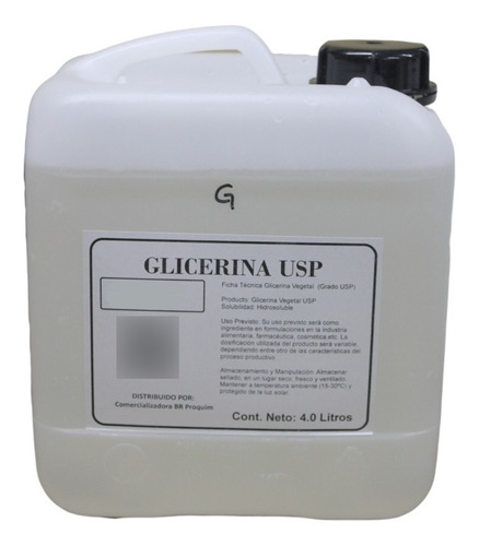Glicerina Vegetal Usp Garrafa 20 Litros