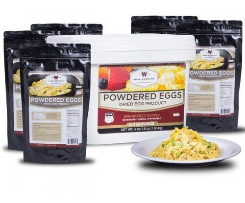 Wise Eggs Huevos Liofilizados En Polvo Proteina 144 Serv