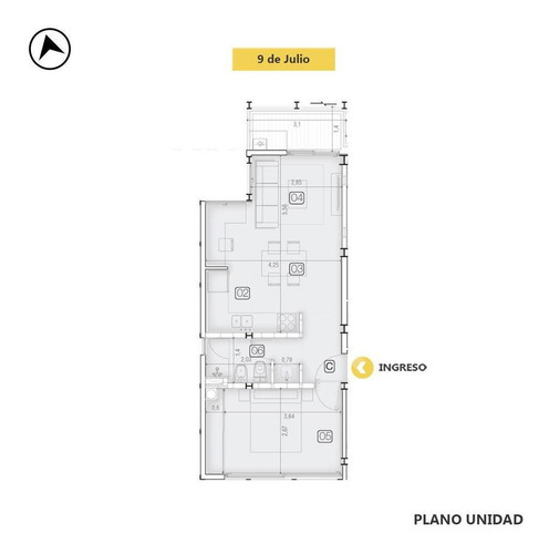 Imagen 1 de 29 de Departamento - Macrocentro