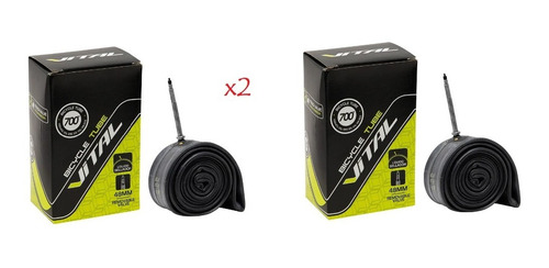 Camara Vital Con Sellador 700x23-28 Ruta (23,28-622) 2pz