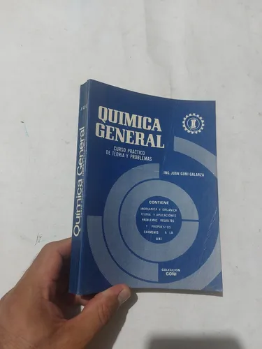 comprar Libro De Quimica General Juan Goñi Galarza