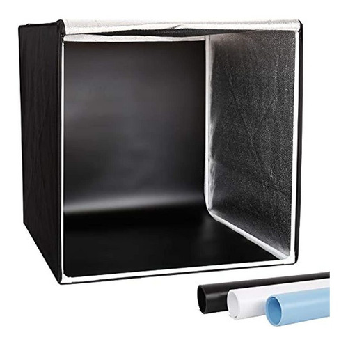 Caja De Luz Para Fotos Kit Grande 39x39in / 100x100cm Estudi