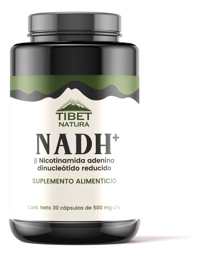 Nadh+ Nicotinamida Adenina Dinucleótido 30 Cápsulas Tibet