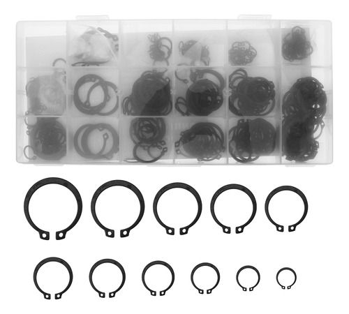 Surtido De Anillos Externos En Forma De C De Acero Al Carbon