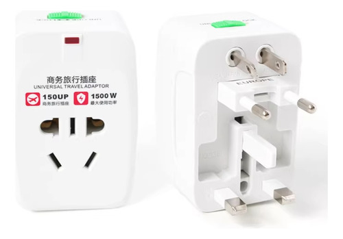 Adaptadores De Enchufe Universal Para Viajes 1500w Eu Usa Ch