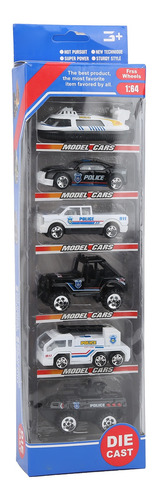 Modelo De Coche De Aleación, 6 Piezas, 1:64 Para Niños, Exqu