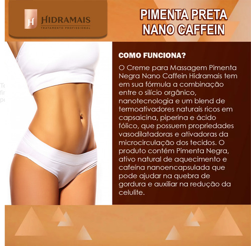 Creme Redutor E Modelador 1kg Hidramais Celulite E Gordura