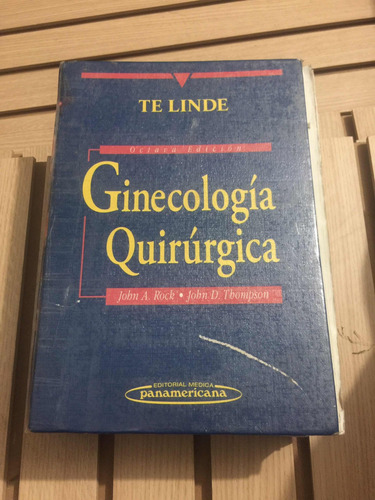 Ginecología Quirúrgica, 8 Edición, ***usado***