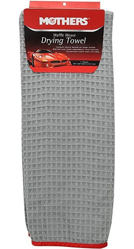 Madres 156601 Gris De Microfibra Waffle Weave Seca-toallas -