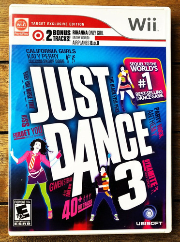 Just Dance 3 Juego Nintendo Wii Orifinal Fisico Completo