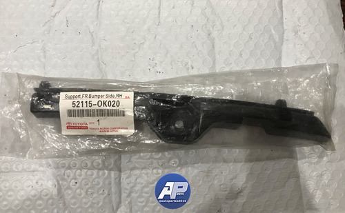 Soporte Parachoque Delantero Derecho Toyota Fortuner 05/11 U