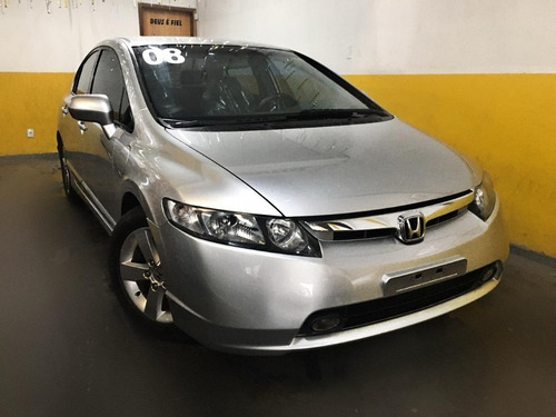 Honda Civic Lxs 1.8 Automático Completo 2008
