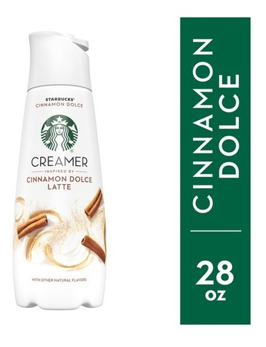 Crema Starbucks Para Cafe Canela Dulce Latte Importado Xc