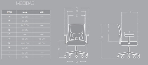 Silla Oficina Ergonómica Apoyo Lumbar Brazos Ajustables