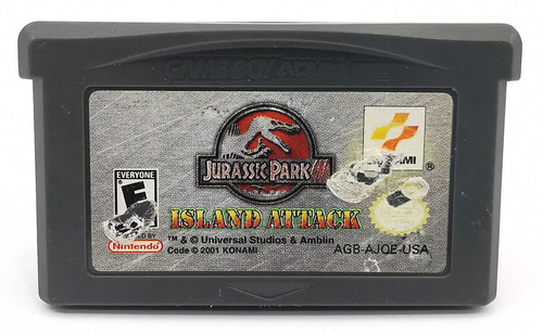Jurassic Park 3 Island Attack Gba Original * R G Gallery (Usado)