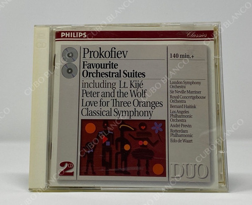 Prokofiev - Favourite Orchestral Suites 2 Cds 1994