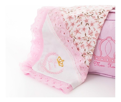 Kit Menina Bebe Reborn Naninha + Manta - Meu Xodó