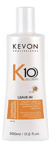 Leave In K10  Profissional De 500 Ml  Kevon