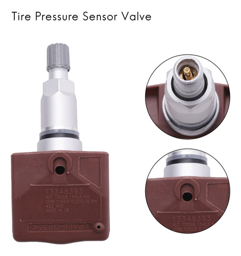 Sensor De Presión De Neumáticos 4x 13348393 Tpms Para Zafira