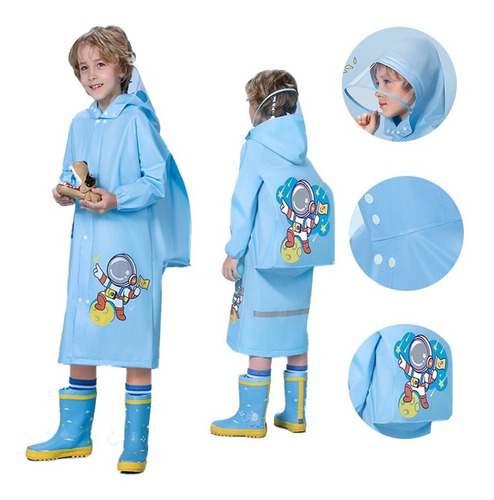 Impermeable Y Ponchos, Niños Pequeños, Fácil De Llevar