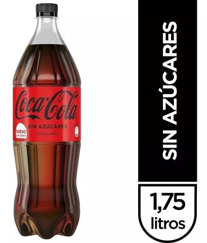 Gaseosa Coca-cola Sin Azucar Botella 1,75 Lt. X 8 Unidades