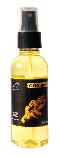 Óleo De Gengibre 120ml - Puro, Natural E Digestivo