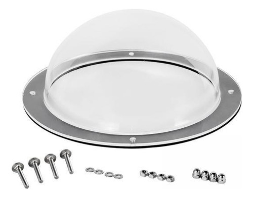 2 Perro Valla Ventana Domo Claro Paisaje Exterior Visor Para