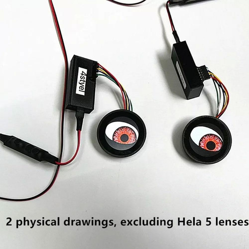 Luz De Ojos De Diablo Para Coches, Faro Dinámico De Ojo De