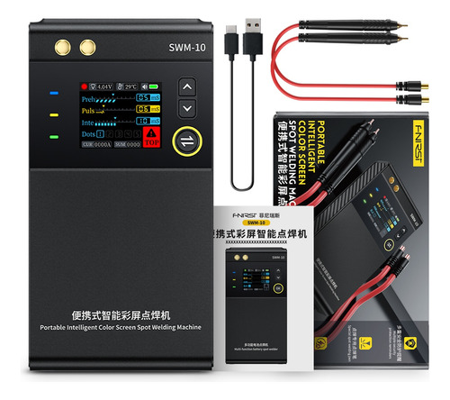 Soldadora Por Puntos De Batería Portátil Swm-10, Máquina De