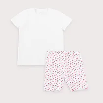 Comprar Conjunto De Verano Nena 100% Algodon Short Remera Baby Ginos