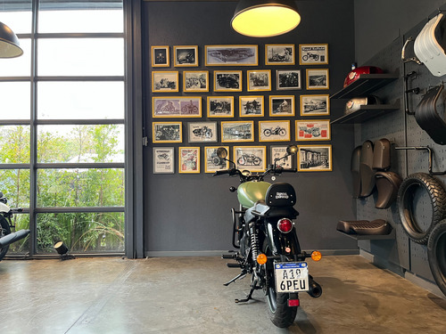 Royal Enfield Meteor 350 Fireball Matt Green Usada