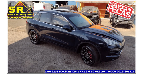 Sucata Porsche Caye 3.6 V6 Gas Aut 300cv 2013 Blindada Pecas