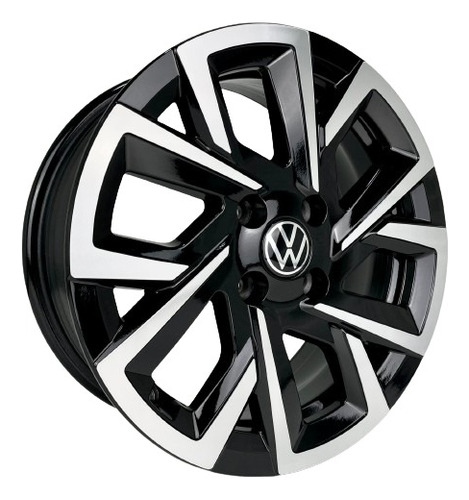 Roda Vw Saveiro Cross 2024 Aro 15 P9080 (jogo) + Bicos 