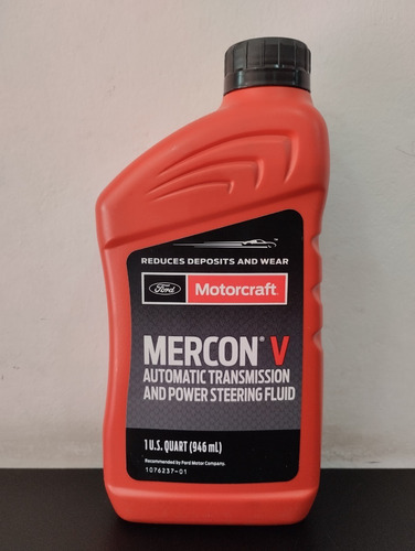 Aceite De Transmisión Caja Automática Mercon V Motorcraft