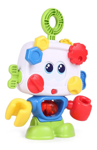 Robot De Actividades Para Bebe Luz Sonido Articulado Winfun