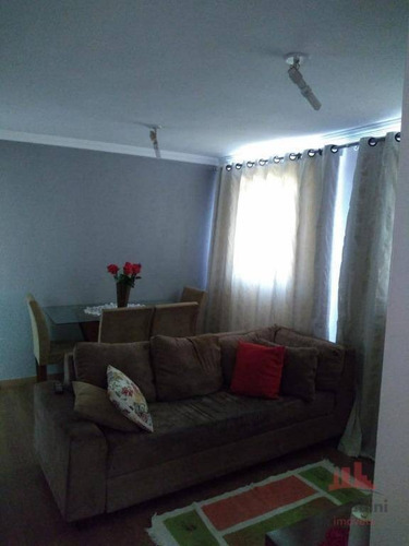 Imagem 2 de 19 de Apartamento Com 3 Dormitórios À Venda, 63 M² Por R$ 185.000,00 - Parque João De Vasconcelos - Sumaré/sp - Ap1147