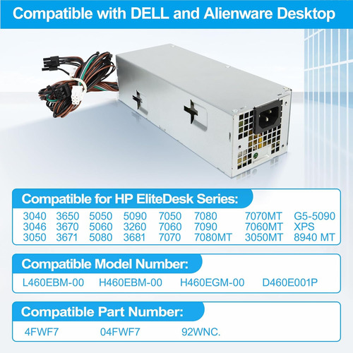 Fuente De Alimentación H460egm-00 D460e001p 4fwf7 460w Mejor