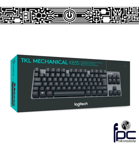 Imagen 3 de 3 de Fpc Teclado Mecánico Logitech K835 Tkl , Ingles O Español Ñ