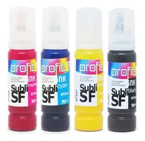 Comprar Kit Tinta Sublimatica Compativel Profit P\u002Fuso Epson 04 Cores Tinta Preto-ciano-amarelo-magenta
